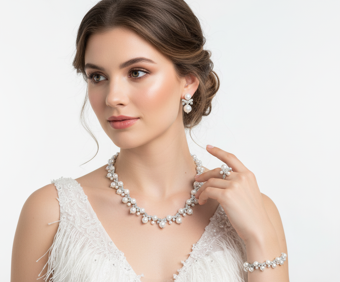 Bridal Pearl Necklace