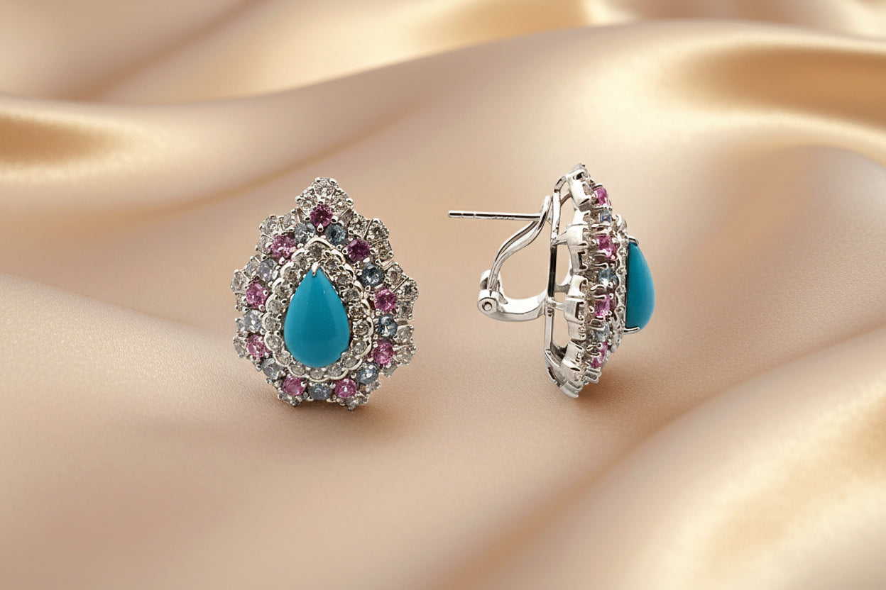 Wanderlust Turquoise Drop Earrings