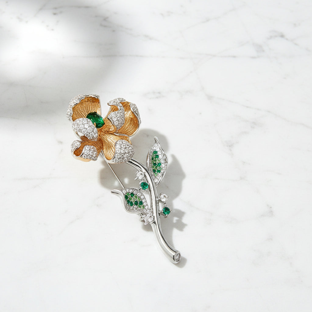 Graceful Bloom Brooch