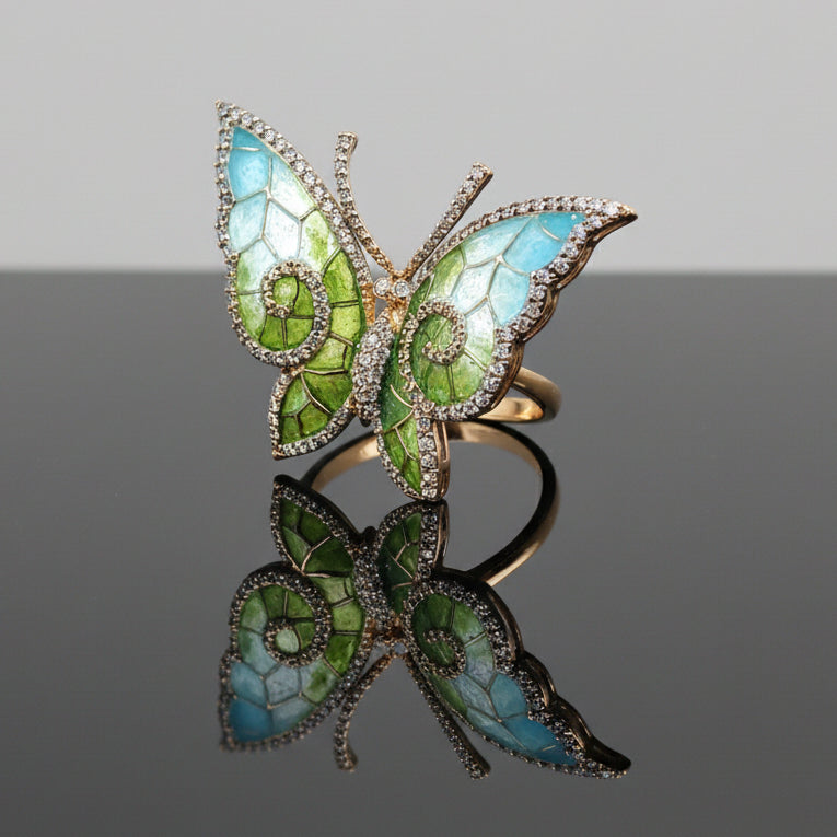 Mosaic Reverie – The Artisanal Elegance of Ring