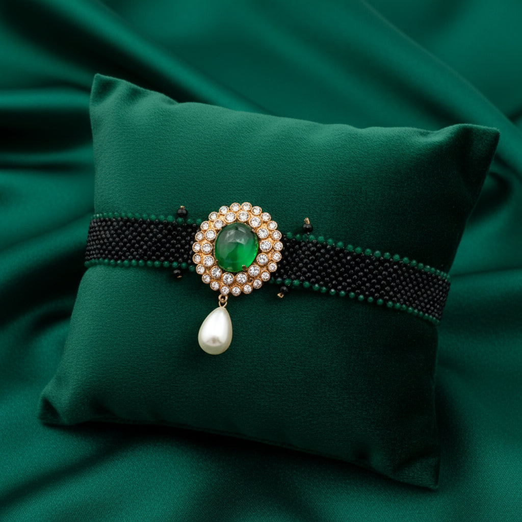 Elegant Beaded Choker