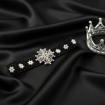 Elegant Beaded Choker