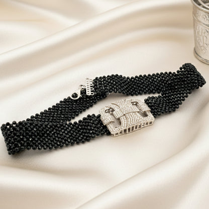 Elegant Beaded Choker