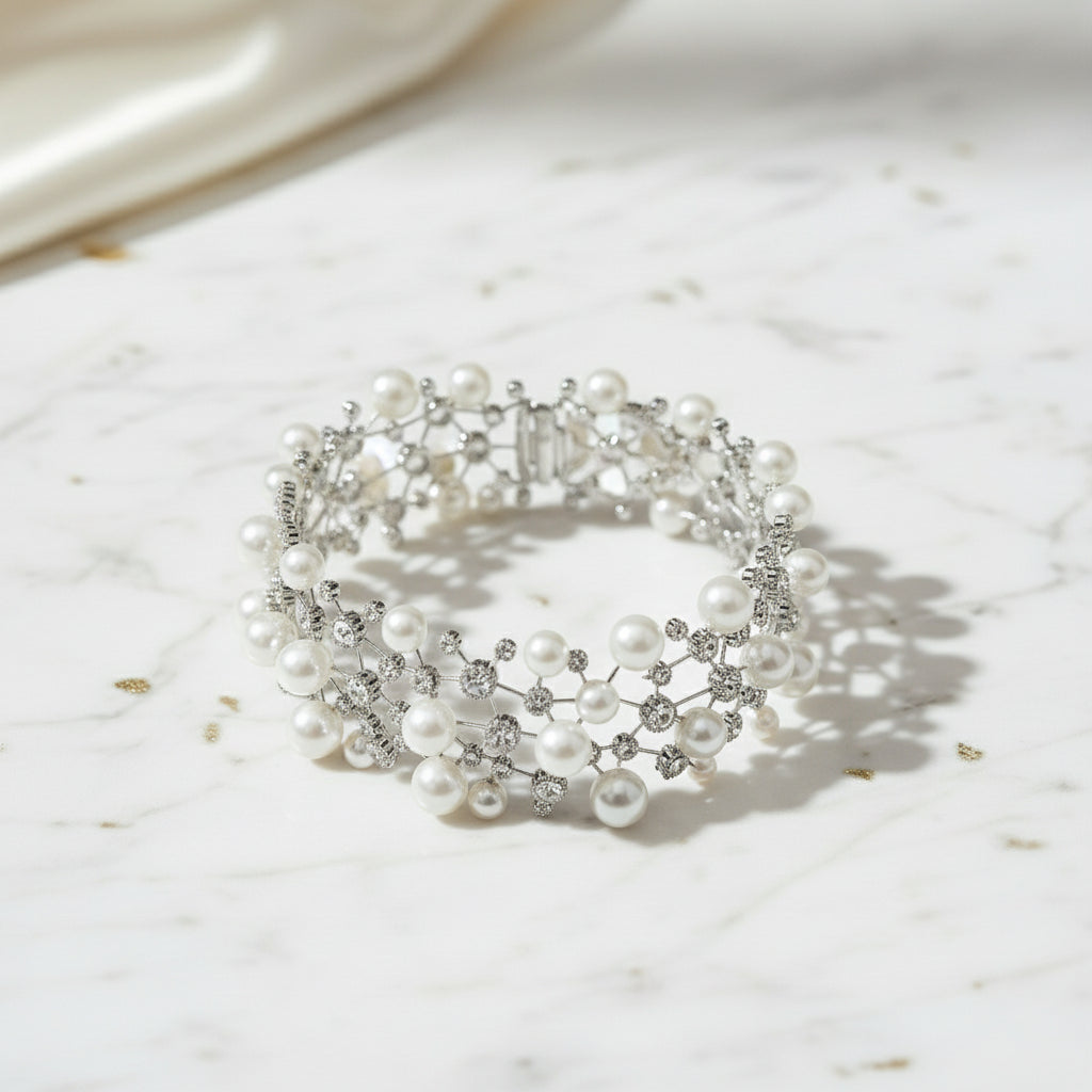Bridal Pearl Elegant Bracelet