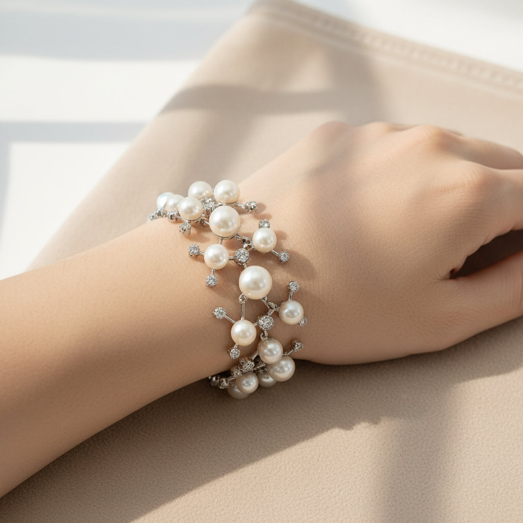 Bridal Pearl Elegant Bracelet