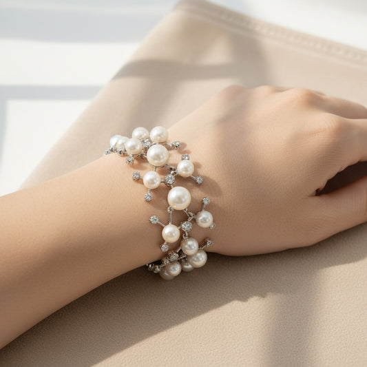 Bridal Pearl Elegant Bracelet
