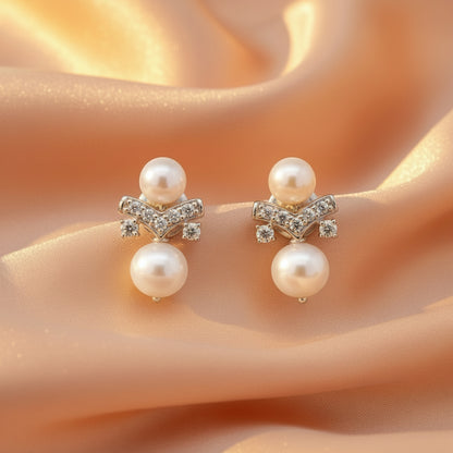 Bridal Pearl Earring