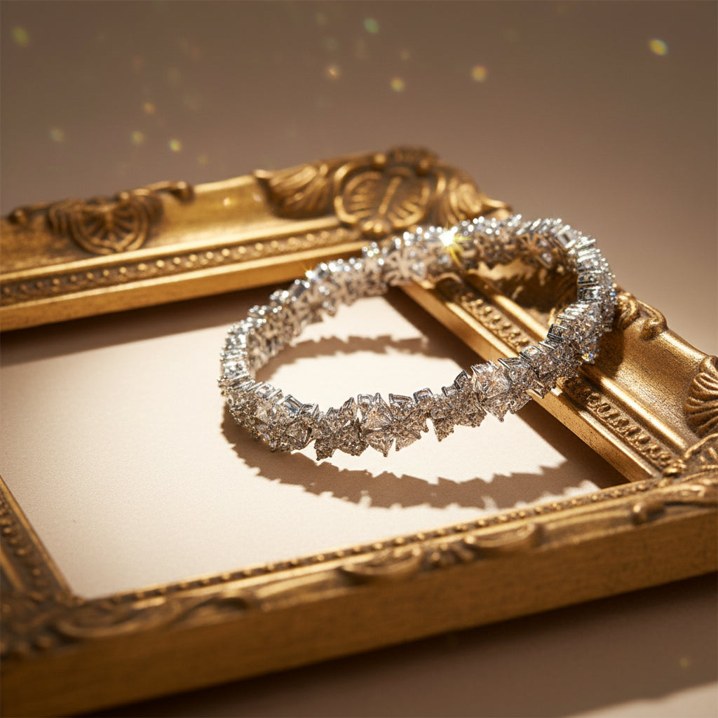 Freeform Glow Luxury Bracelet