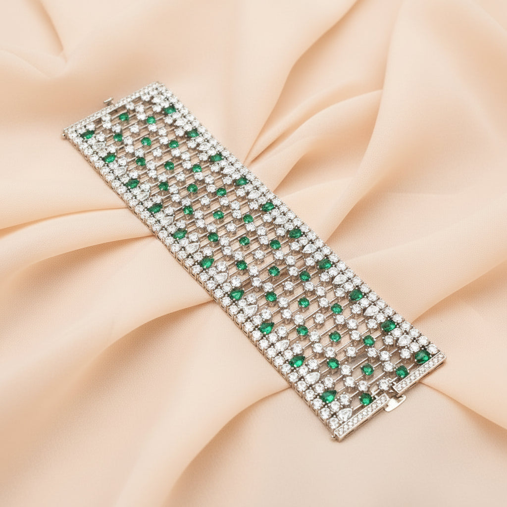 Wide Starry Night Bracelet