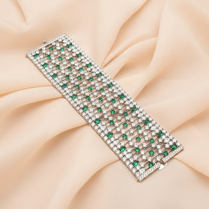 Wide Starry Night Bracelet