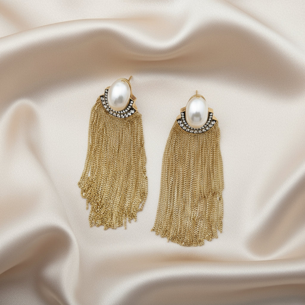 Golden Sway Earring
