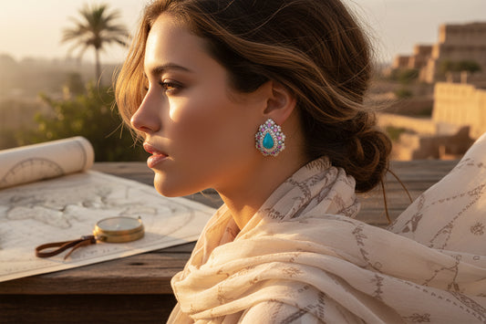 Wanderlust Turquoise Drop Earrings