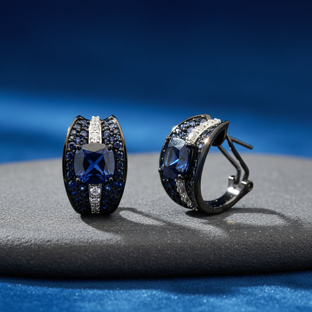 Midnight Edge Earring