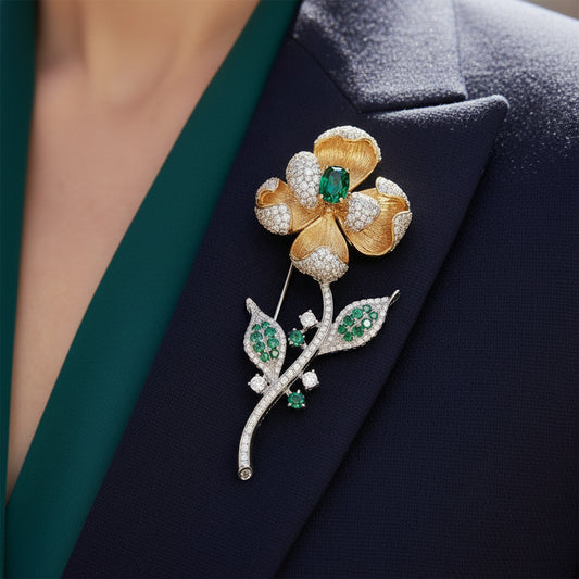 Graceful Bloom Brooch