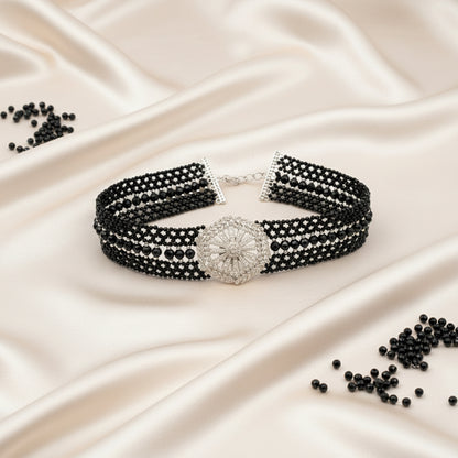 Elegant Beaded Choker