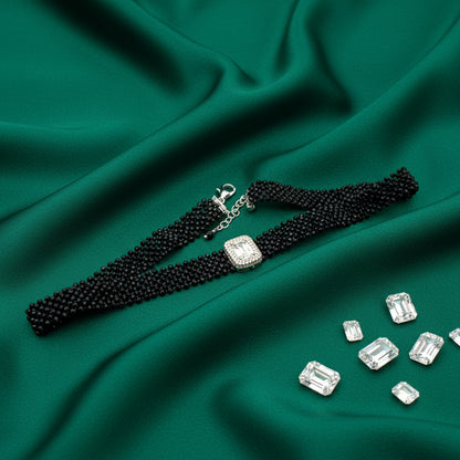 Elegant Beaded Choker