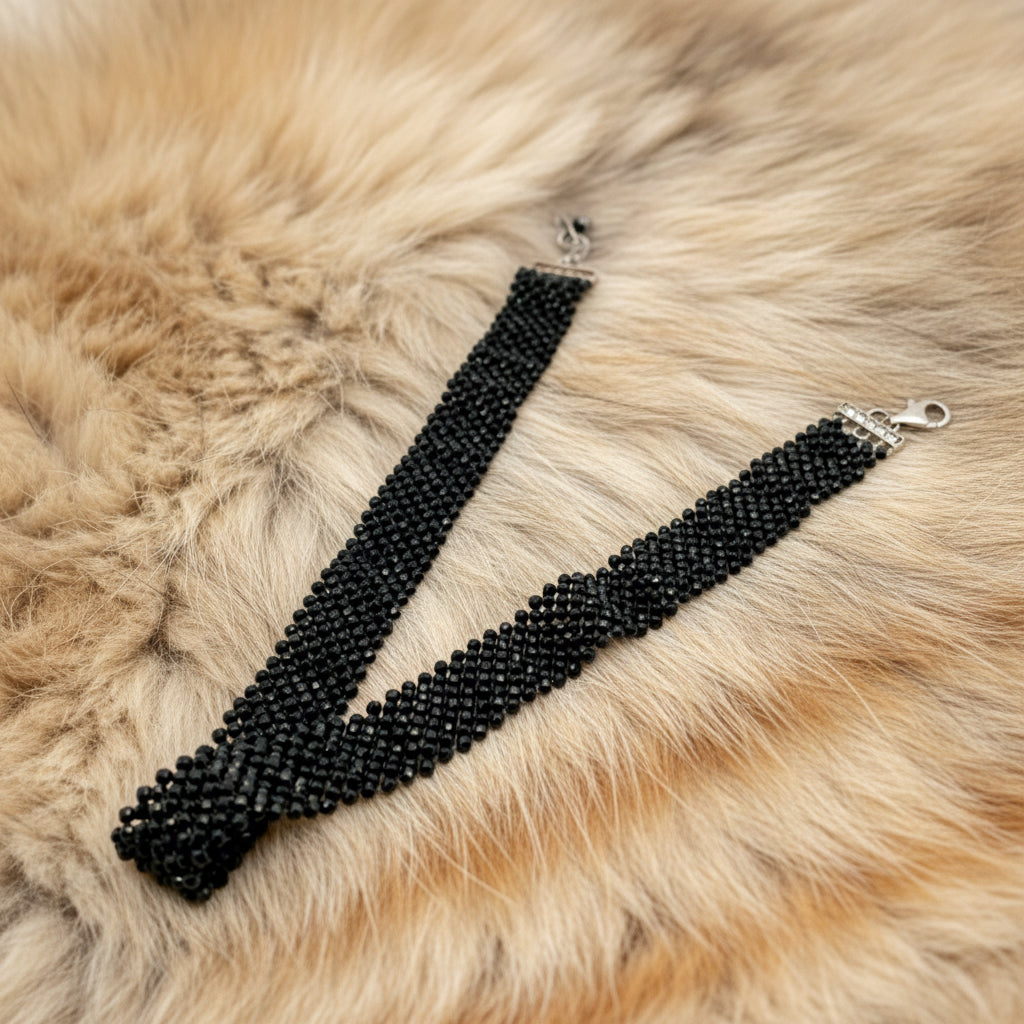 Elegant Beaded Choker