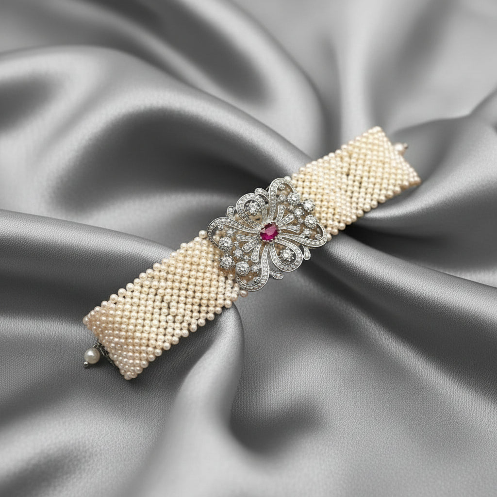 Elegant Beaded Choker