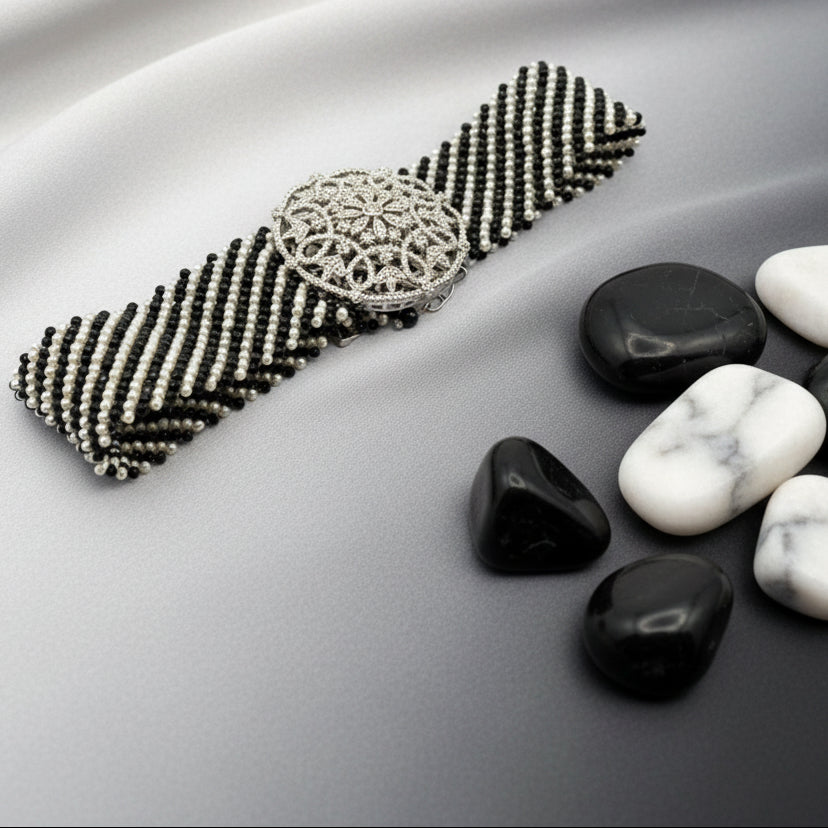 Elegant Beaded Choker