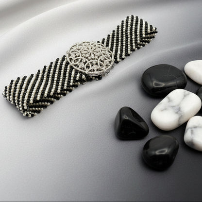 Elegant Beaded Choker