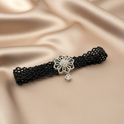 Elegant Beaded Choker