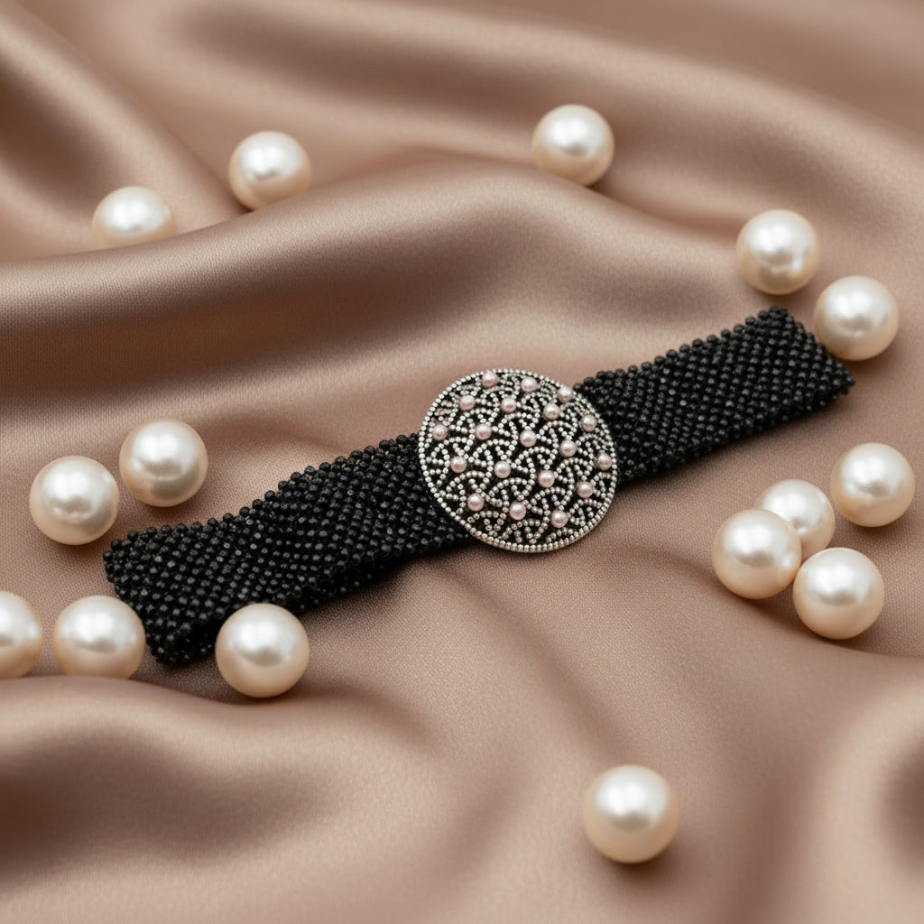 Elegant Beaded Choker