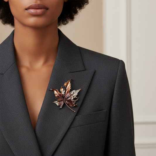 Defoliation Brooch